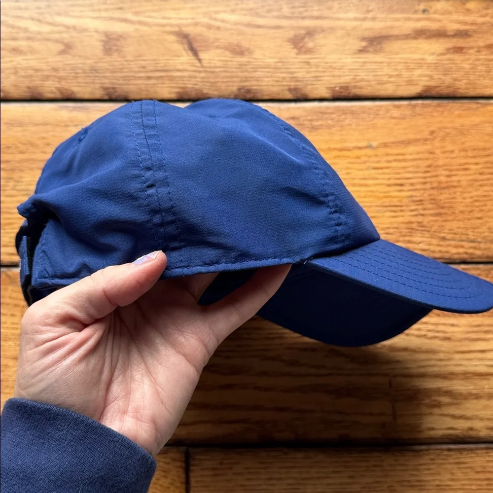 Vineyard Vines Lacrosse Sticks‎ Blue Adjustable Baseball Cap Hat Whale Logo Blue - Picture 8 of 12